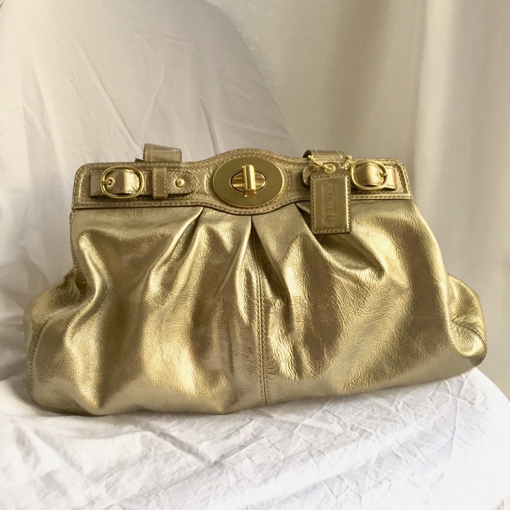 Coach Purse Large Garnet